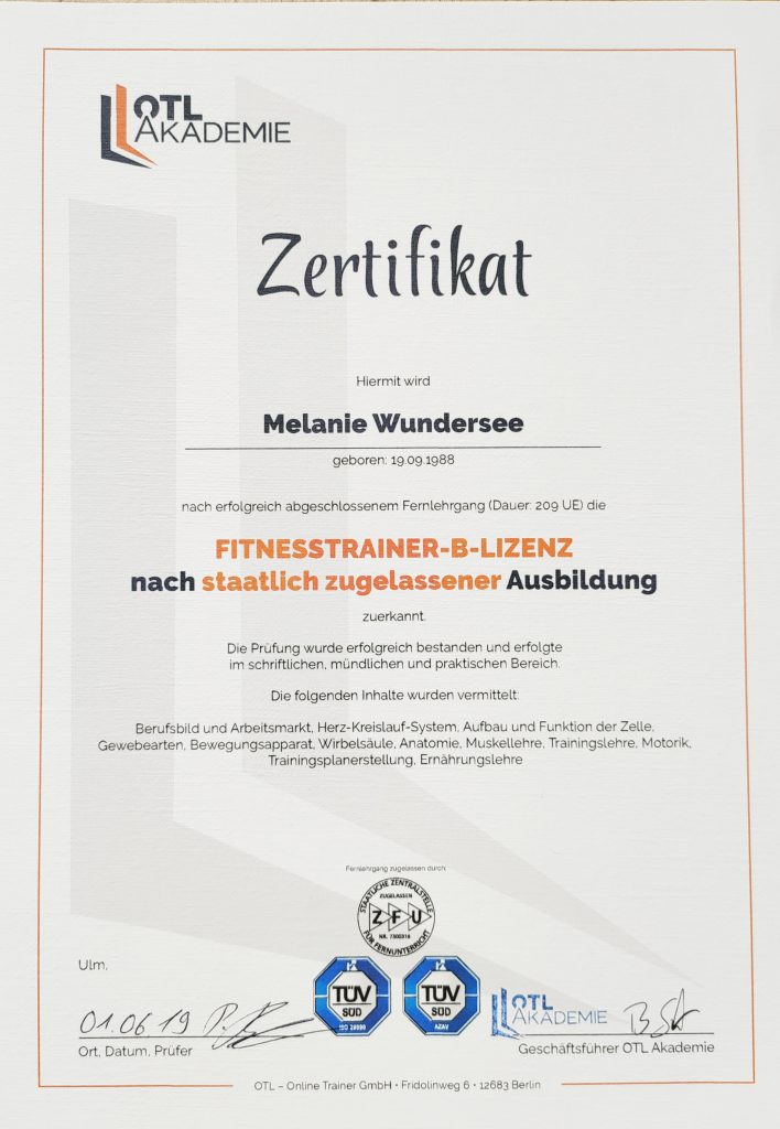 Zertifikate